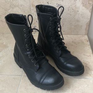 Madden Girl Combat boots